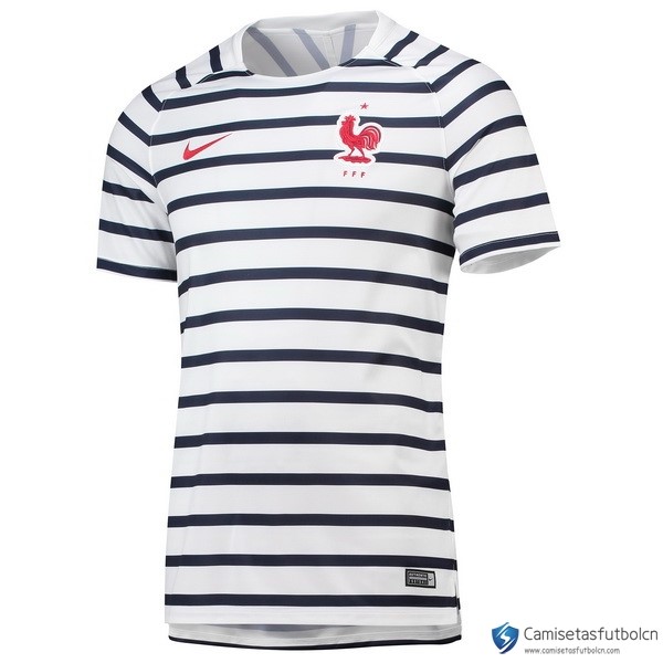 Camiseta Entrenamiento Francia 2018 Blanco Negro